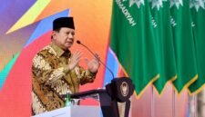 Presiden Prabowo Subianto saat menghadiri pembukaan Tanwir dan Milad ke-112 Muhammadiyah di Universitas Muhammadiyah Kupang (UMK), Nusa Tenggara Timur (NTT), Rabu (4/12/2024). (Dok. Tim Komunikasi Prabowo Subianto)