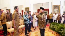 Presiden RI Prabowo Subianto meluncurkan secara resmi e-Katalog versi 6.0. (Dok. Tim Media Prabowo)

