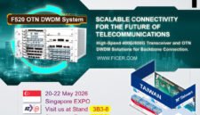 Asia Tech x Singapore - CommunicAsia 2026: FICER Transceivers and OTN DWDM Solution for Backbone Connection.