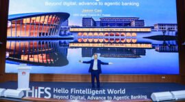 Huawei Digital Finance Group CEO Cao Delivers Keynote Speech