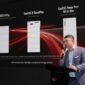 Wei Ren, General Manager of European Sales at Sunwoda Energy, speaks at the “One Core, All Scenes” Product Launch during Intersolar & ees Europe 2026.