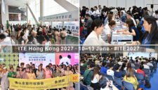 Foto: ITE Hong Kong 2026 dalam Aksi - (Kiri Atas) Pembeli dan Pengunjung Dagang mendaftar untuk masuk gratis pada hari dagang  (Kanan Atas) Business Matching memfasilitasi pertemuan antara pembeli dan penjual  (Kiri Bawah) Delegasi Dagang dari kota GBA di Guangdong  (Kanan Bawah) Seminar pada Hari Publik dipadati oleh audiens
