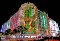 Light Show of No.1 Shopping Center