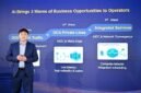 Gavin Gu delivers a speech at the summit